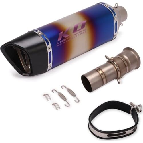 Motorcycle Exhaust Muffler Tip Silencer Connect Link Tube for KTM 1050 1090 1190 1290