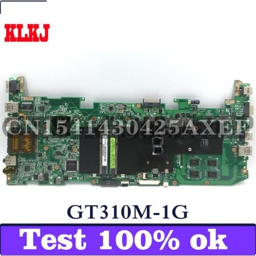 KLKJ U36JC Laptop Motherboard For ASUS U36JC U36J U36 Test Original Motherboard I5-460M/I5-480M GT310M-1G