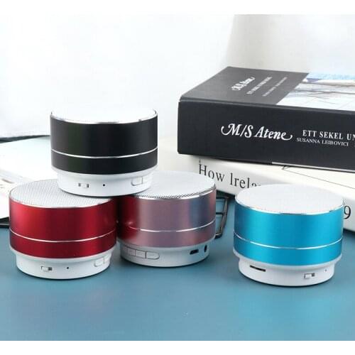 Mini Outdoor Bluetooth Speaker Stereo Music Subwoofer Portable LED Loudspeaker