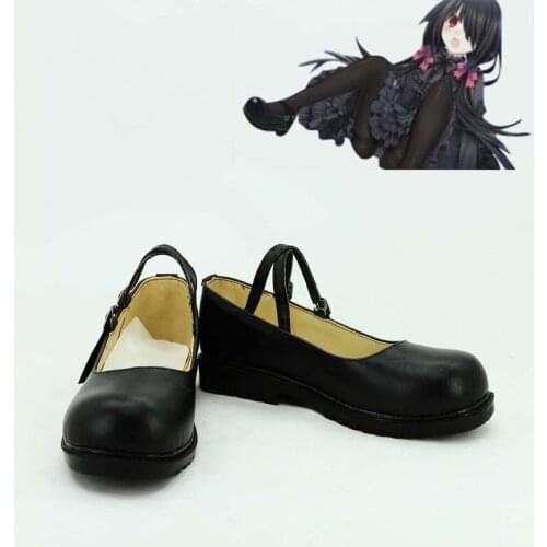 Date A Live Tokisaki Kurumi cosplay shoes cos anime boots