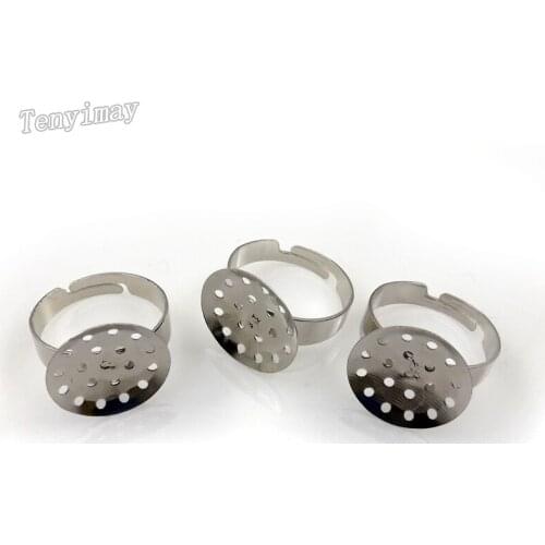 Wholesale adjustable ring base, blank open ring for DIY alloy ring findings free shipping, 200pcs/lot cheap ring fitting