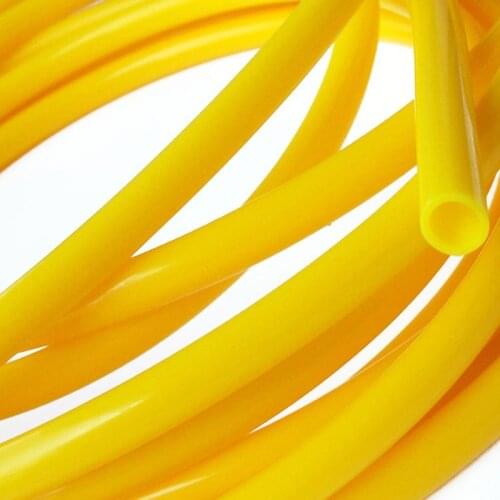 Food Grade Silicone Tube 1 mm - 25 mm Yellow Tubing Flexible Beer Brew Hose Pipe