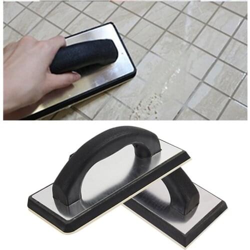 Handheld Concrete Rubber Trowel Professional tiling tool floor Paving Tile Dry Lining Plastering Spatula builder Caulking tool