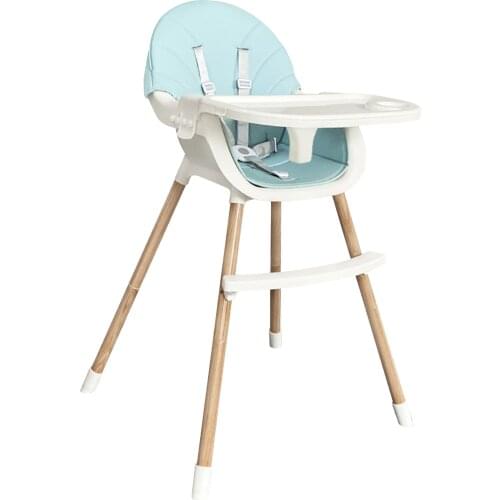 Baby High Chair Folding Adjustable Highchair With Removable Tray W50