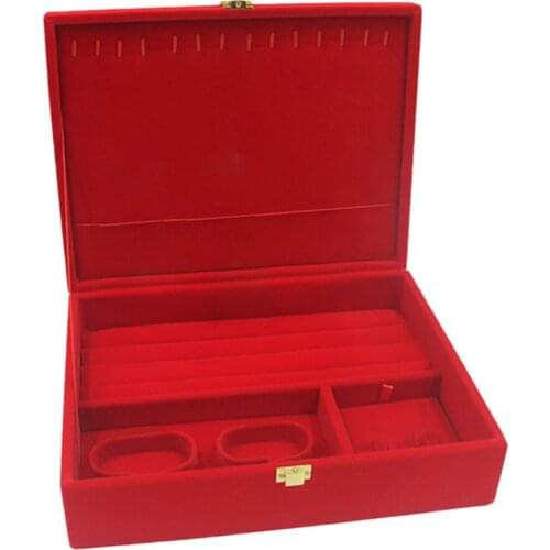 Chinese Style Jewelry Tray Gift Box Jewelry Necklace Rings Organizer