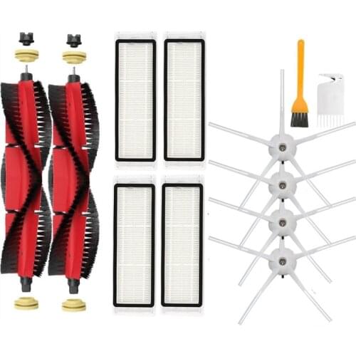 For XiaoMi Roborock S6 S60 S65 S5 S55 T6 S55 Accessories Vacuum Cleaner Parts Washable HEPA Filter Side Brush Main Brush