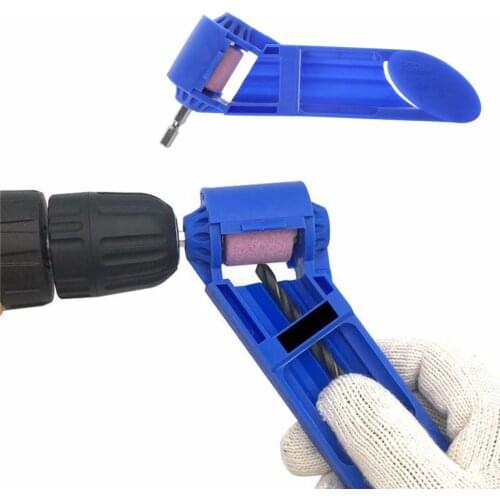 1 PC Corundum Grinding Wheel Drill Bit Sharpener Titanium Portable Drill Powered Tool 185mmx40mm