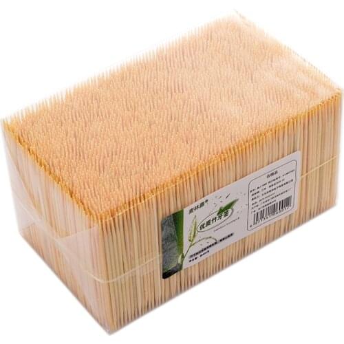 1pack bamboo toothpicks wooden toothpick disposable bulk tooth picks hygiene teeth cure cleaning dent