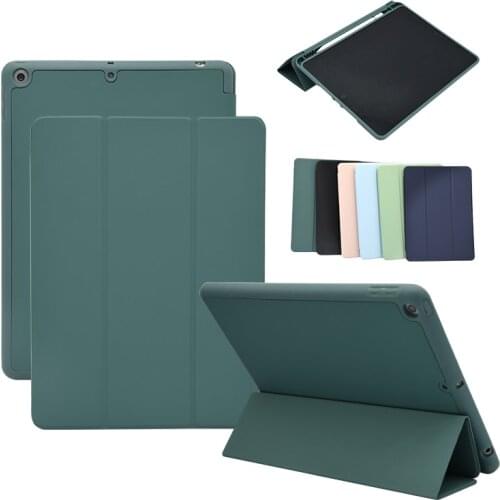 Case For iPad 8 10.2 inch 2020 A2270 A2428 A2429 A2430 Candy Color Flip Cover for iPad 7 10.2 inch 2019 A2197 A2198 A2200