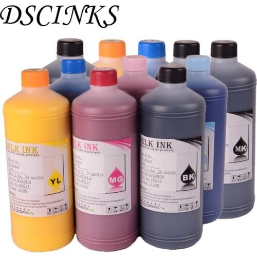 11 colors For 1000ML per bottle Vivid pigment ink for EPSON 7910 9910 7900 9900 PX-H8000 PX-H10000 4900 4910 printer