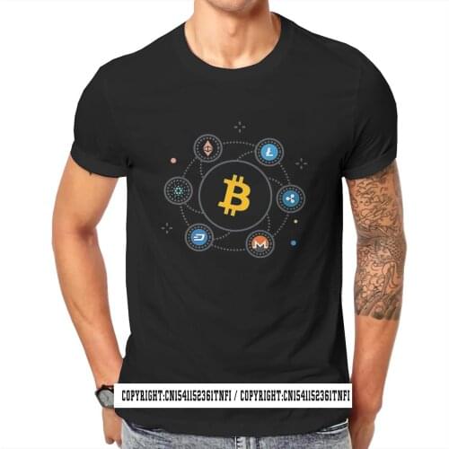 Bitcoin Cryptocurrency Art Crypto Love Support Gift T Shirt Classic Homme Top Quality Tshirt Loose O Neck Streetwear