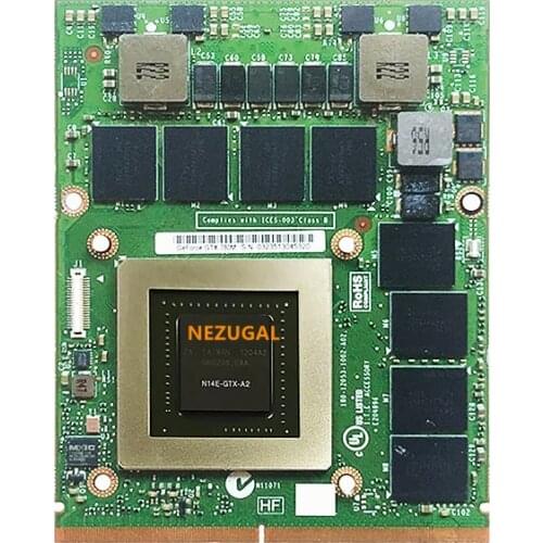 GTX 780M GTX780M 4GB N14E-GTX-A2 Graphic Video VGA Card For Dell Alienware M17X R5 R4 M18X R2 R3 R4 DDR5