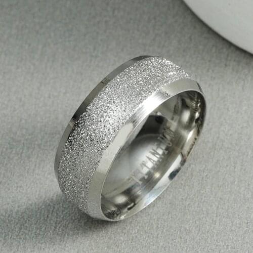 8mm Attack on Titan Black sliver Stainless Steel Ring Wings Of Liberty Flag Finger Rings For Men Women Jewelry Anime Fans