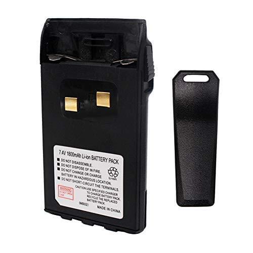 Walkie Talkie 1800mAh Li-ion Battery for Wouxun KG-UV6D KG-UVD1P KG-UV2D KG-659 KG-669, KG-669 Plus KG-679 KG-679 Plus KG-689