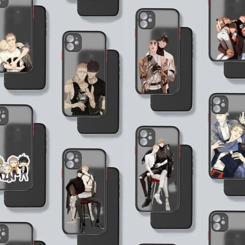 19 DAYS Boys Phone Case Matte Transparent for iPhone 7 8 11 12 s mini pro X XS XR MAX Plus Soft TPU mobile bags coque shell