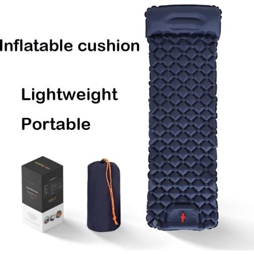 OLIVE HOME Ultralight Self-inflating Air Mattress Inflatable cushion Solid Waterproof For Camping Picnic Camping Beach Mat