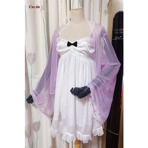 New Hot Game Arknights Murmansk Cosplay Costume Female Lovely Nightdress Pajamas Activity Party Role Play Clothing Custom-Make