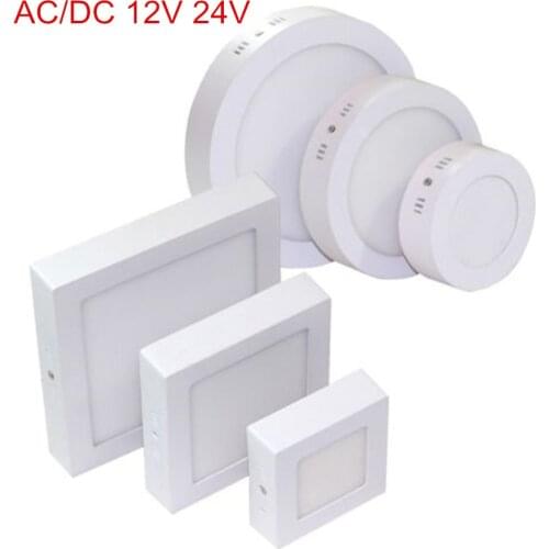 Not Cut 9W/15W/25W Led Ceiling Light Surface Mounted Led ceiling light LED Bathroom light AC/DC12V/24V + Driver Free shipping