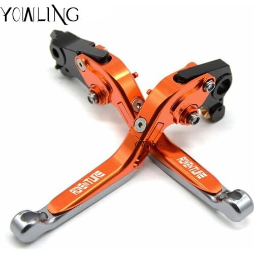 Motorcycle brakes lever Adjustable Foldable brake clutch levers For 990 Adventure 2006 2007 2008 2009 2010 2011 2012 2013