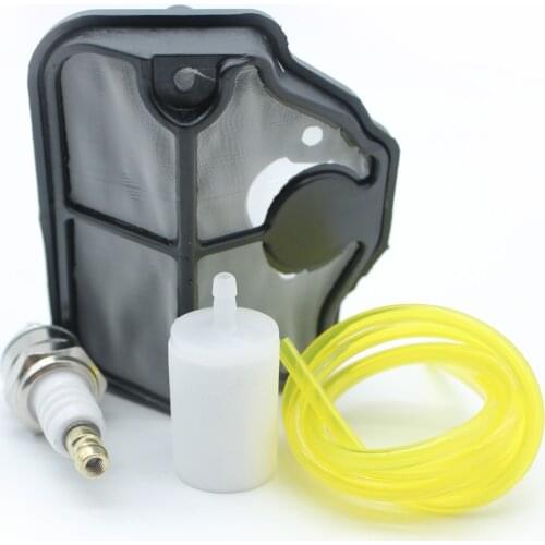 Air Filter Gas Fuel Hose Filter Spark Plug Repair Kit Fit HUSQVARNA 142 141 137 136 36 41 Chainsaw