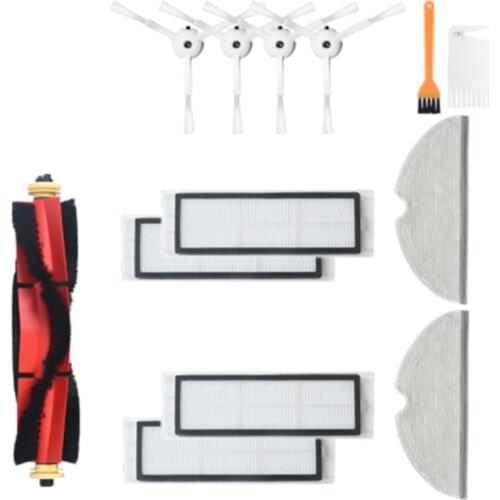 For Xiaomi Roborock S6 MAXV S6 PURE S6 Robot Vacuum Cleaner Main Brush Side Brush Hepa Filter Parts Accessories
