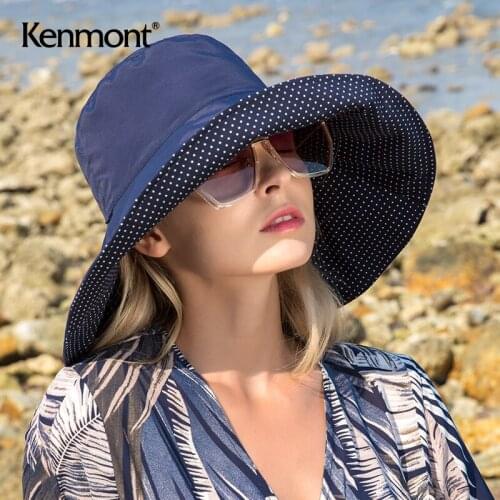 Womens anti ultraviolet Big Brim double side fishermans cap