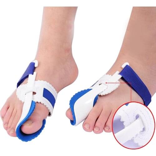 1 Pair Toe Straightener Bunion Adjuster Orthotics Hallux Valgus Corrector Foot Care Pedicure Tool Bone Thumb Toes Separator