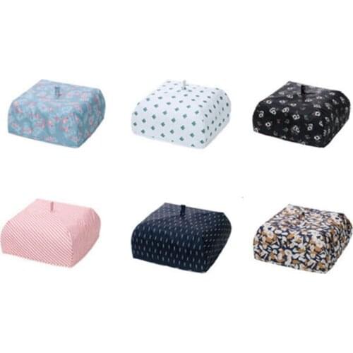 1Pcs Aluminum Foil Food Covers Foldable Insulated Thermal Food Tent Covers Anti Fly Mosquito Food Cover Cooking Tools