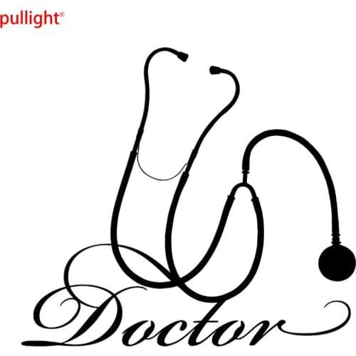 14.4cm*12.9cm Doctor Hospital Medical Tool Vinyl Car Sticker