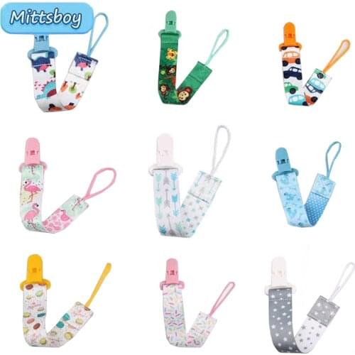 2021 Baby Anime Cartoon Forest Comfortable Material Pacifier Cute Clip Chain Clip Holder Nipples Pacifiers Soother Holders Gifts