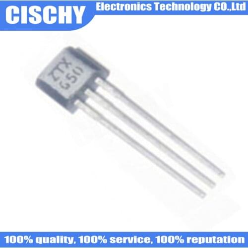 5pcs/lot ZTX650 650 TO-92S In Stock