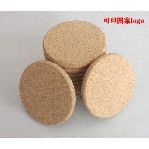 500pcs Classic Round Plain Cork Coasters Drink Wine Mats Cork Mats Drink Wine Mat ideas for wedding and party gift #4205