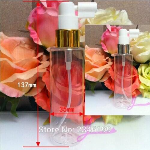 80ML 30pcs/lot Superior Quality Mist Spray Bottle, Empty Plastic Perfume Refillable Containe, Clear Cosmetic Emulsion Spray Box