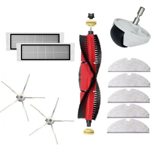 For XiaoMi Roborock S5 Max S55 S6 S60 Pure S5Max Vacuum Accessories Mop Cloth HEPA Filter Main Brush Side Brush Parts