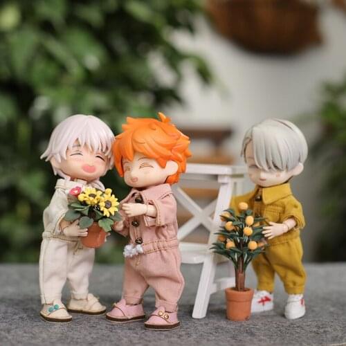 BJD clothes obitsu11 baby clothes denim overalls pants for ob11, molly, GSC1/12bjd doll clothes doll accessories toy costume