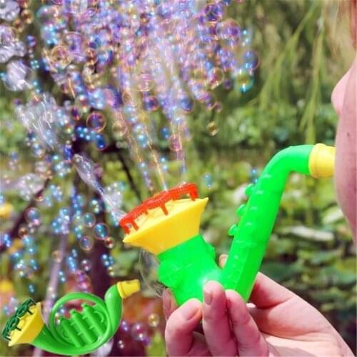 Kids toys Water Blowing Toys Bubble Gun Soap Bubble Blower Outdoor Kids Child Toys Random Color toys for children
