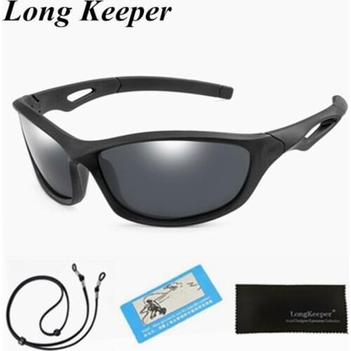 Kids Polarized Sunglasses Boy Girls Fashion Sun Glasses Children Safety Silicone Eyewear Candy Color Frame ciclismo With Rope