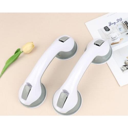 Bathroom Tools Suction Cup Armrest Safety Sucker Handrail Bath Door Non-slip Vacuum Handle Bathroom Toilet Railing Elderly