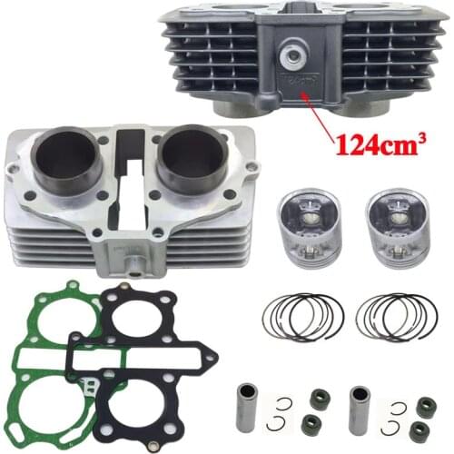 Motorcycle Cylinder Kit 44mm 47mm pin 13mm For Honda CB125 TWIN CA125 CB125T CBT125 CM125 244FMI 247FMJ 125cc Upgrade 150cc