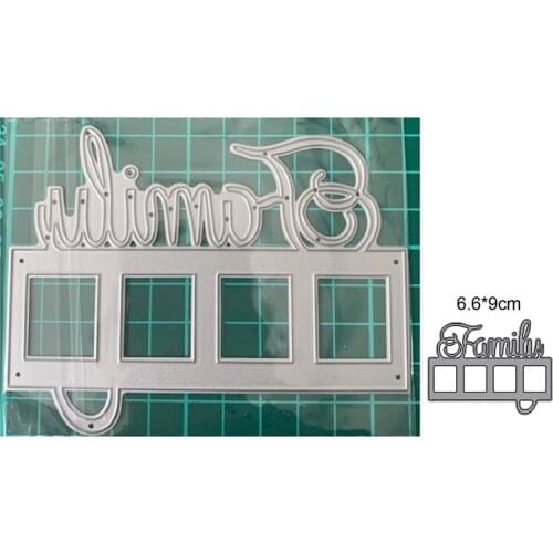 Metal cutting dies cut die mold Photo Frame decoration Scrapbook paper craft knife mould blade punch stencils dies