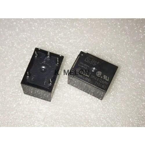 NEW Relay Import original 5pcs/lot JS1-24V-F AJS1312F JS1-24V JSI-24V-F 5PIN