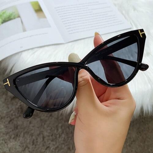 Fashion Women Cat Eye Sunglasses Luxury Brand Designer Vintage Women Small Sun Glasses UV400 Shades Eyewear Oculos de sol