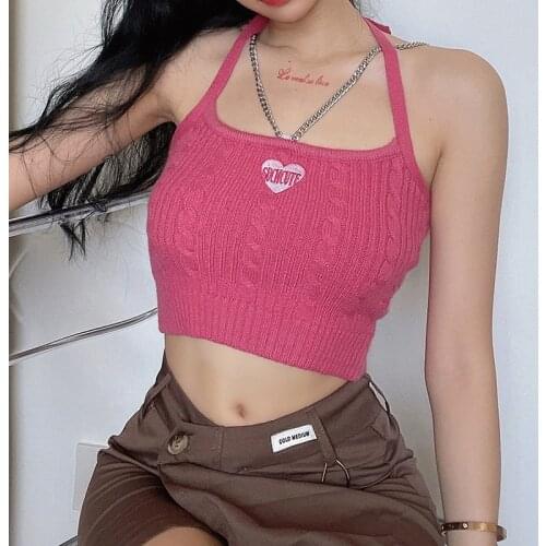 Sexy Woman Clothes Luxury Designer Chains Neck Strap Sunmmer Female Clothing Slim Fashion Woman Blouses 2021 M113