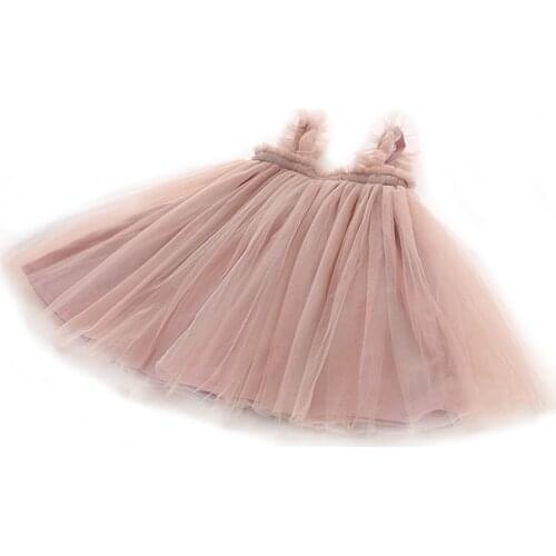 Baby Girls Tutu Dress Toddler Sleeveless Dresses Infant Tulle Sundress Newborn Girl Princess Clothes Party Dress