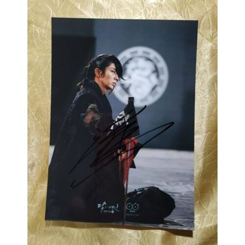 Hand signed LEE JOON GI autographed photo 5*7 Scarlet Heart Ryeo K-POP 0420A