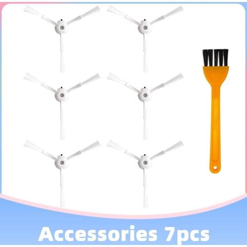 3 Arms Side Brush for Xiaomi / Roborock S50 S51 S55 Robot Vacuum Cleaner Brushes Parts Accessories Replacement