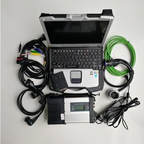 Super MB Star C5 SD C5 360GB SSD software V12.2020 CF-30 CF30 Used Military laptop computer Auto Star Diagnostic Tool