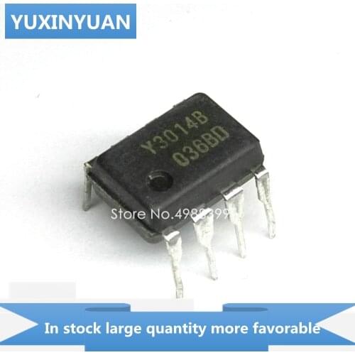 YUXINYUAN 10PCS/LOT Y3014B Y3014 3014B 3014 DIP8 in stock in stock