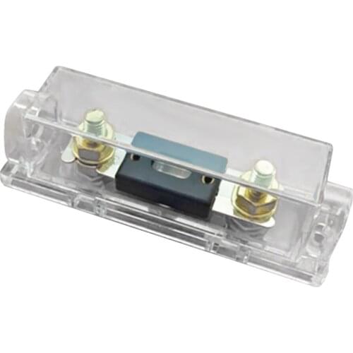 2PCS 0 4 8 Gauge Inline ANL Fuseholder Fuse Holder Gold Plated+100A ANL Fuse