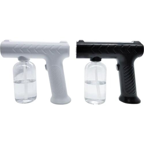 300ml Handheld Nano Sprayer Gun Cordless Rechargeable Sterilization Atomizer Machine for Home Office School Restaurant 10.56oz